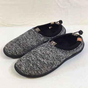 ACRON EXPLORER SHOE SLIPPER BLACK HEATHERED SLIP ON 10.5 -11.5
